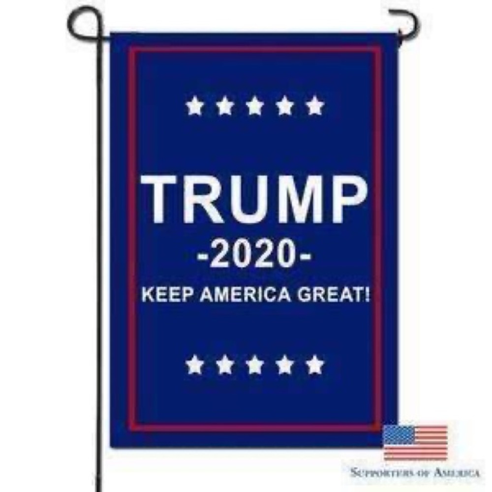 Trump 2020 garden flag